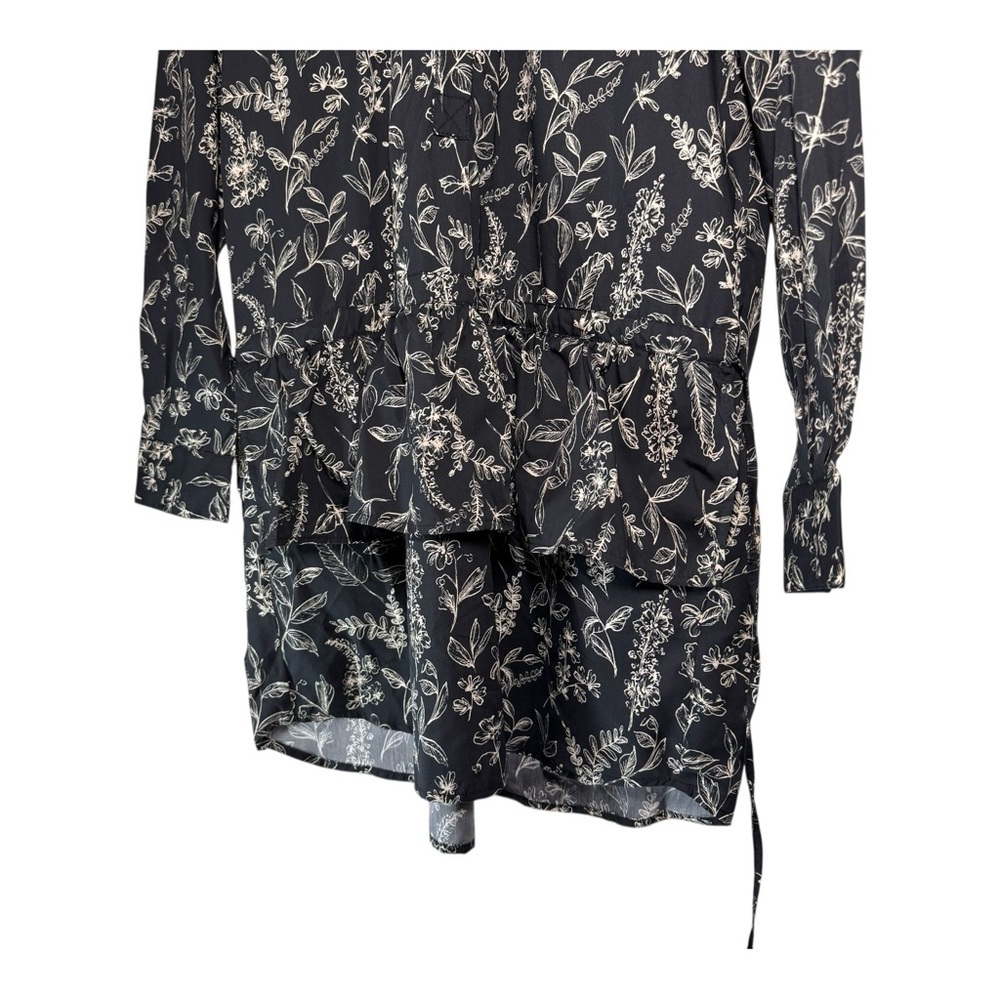 Thakoon Botanical Print Long Sleeve Cotton & Silk
Shirtdress NWT - Picture 4 of 7